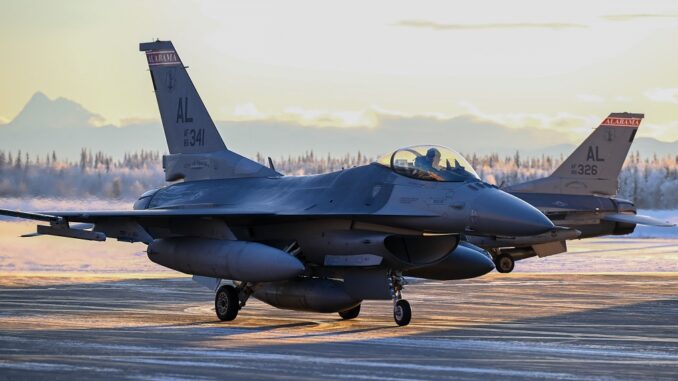 u s air force and navy aggressors receive upgraded f 16cs from air national guard
