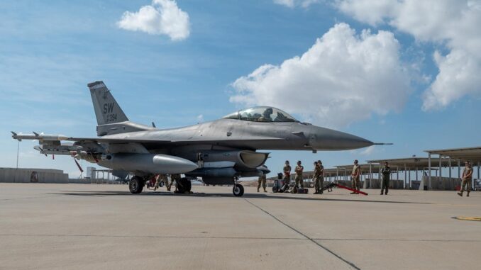 ukraine requests two squadrons of f 16s but giving vipers to kyiv is easier said than done