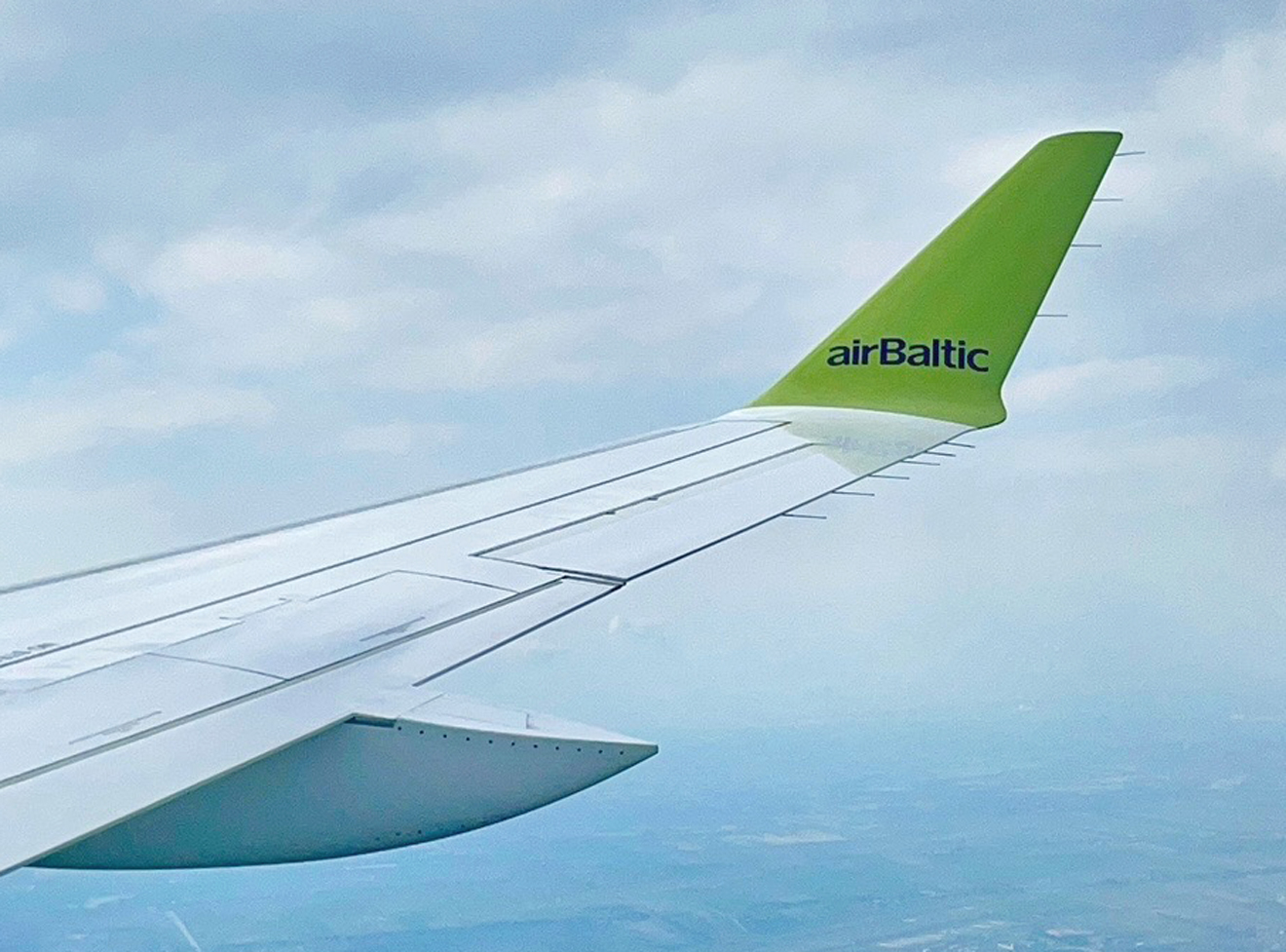 flying with air baltic