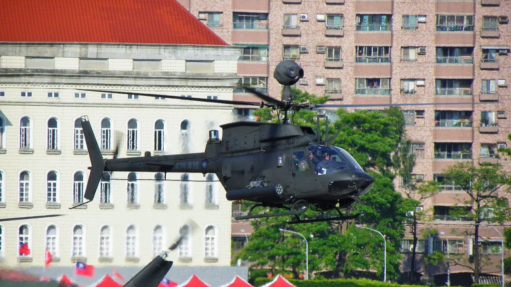 the role of taiwanese oh 58d kiowa warrior scout helicopters in a war against china